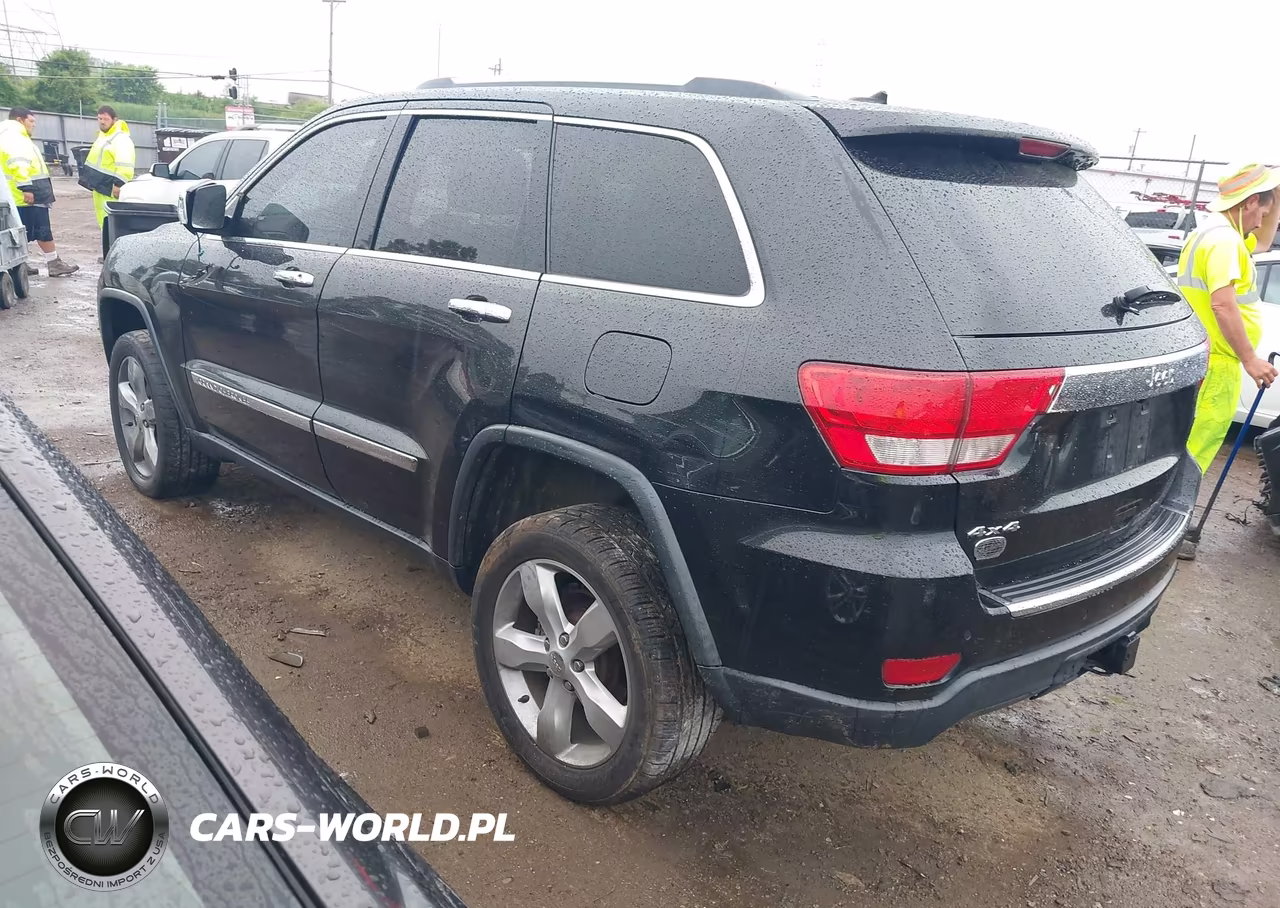 2012 Jeep Grand Cherokee Overland VIN:1C4RJFCGXCC249120 - 3