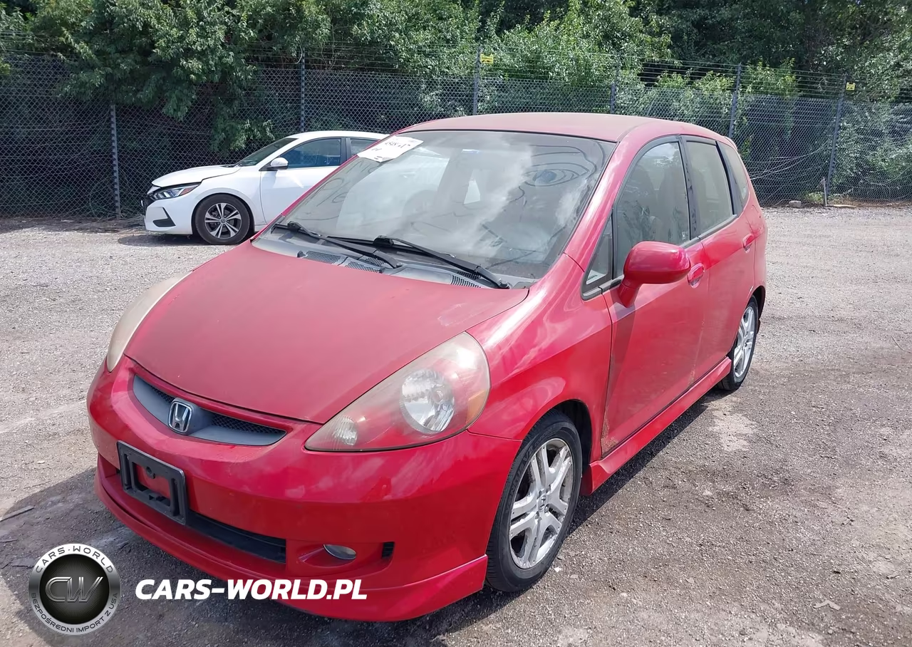 2007 Honda Fit Sport VIN:JHMGD38667S014530 - 2