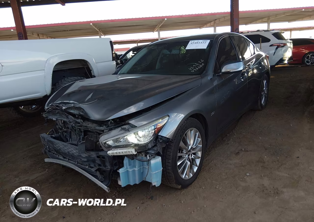 2018 Infiniti Q50 3.0T Luxe VIN:JN1EV7AR3JM436660 - 2