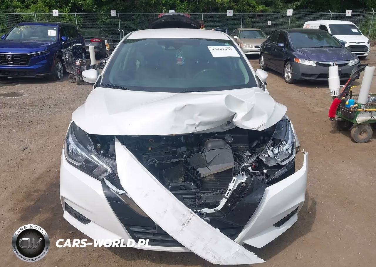 2021 Nissan Versa Sv Xtronic Cvt VIN:3N1CN8EV6ML887892 - 12