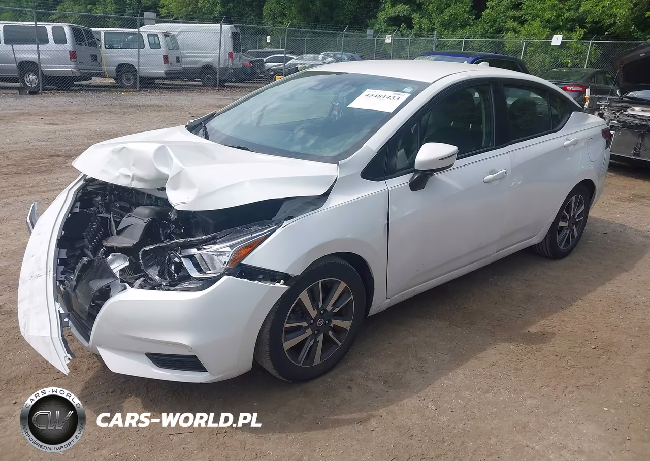 2021 Nissan Versa Sv Xtronic Cvt VIN:3N1CN8EV6ML887892 - 2
