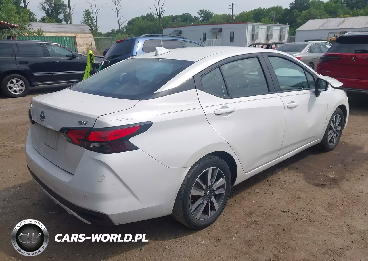 2021 Nissan Versa Sv Xtronic Cvt VIN:3N1CN8EV6ML887892 - 4