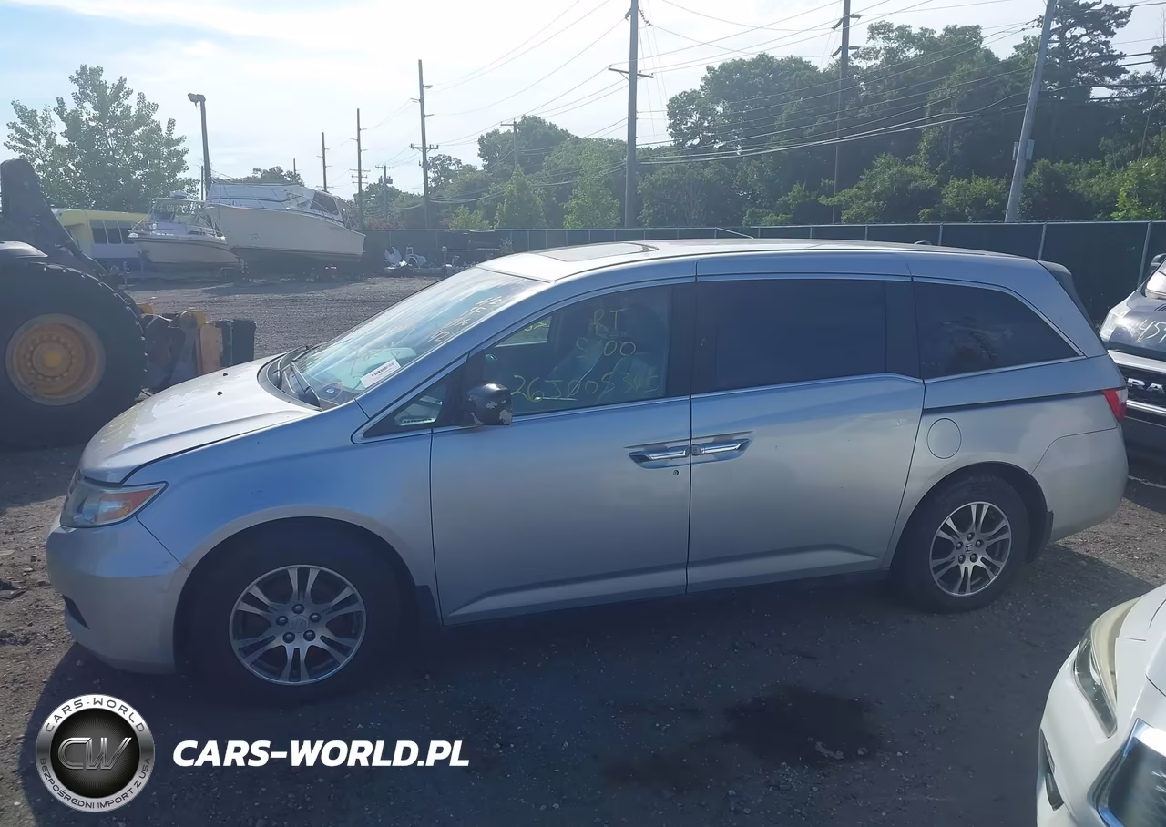 2013 Honda Odyssey Ex-L VIN:5FNRL5H68DB053802 - 14
