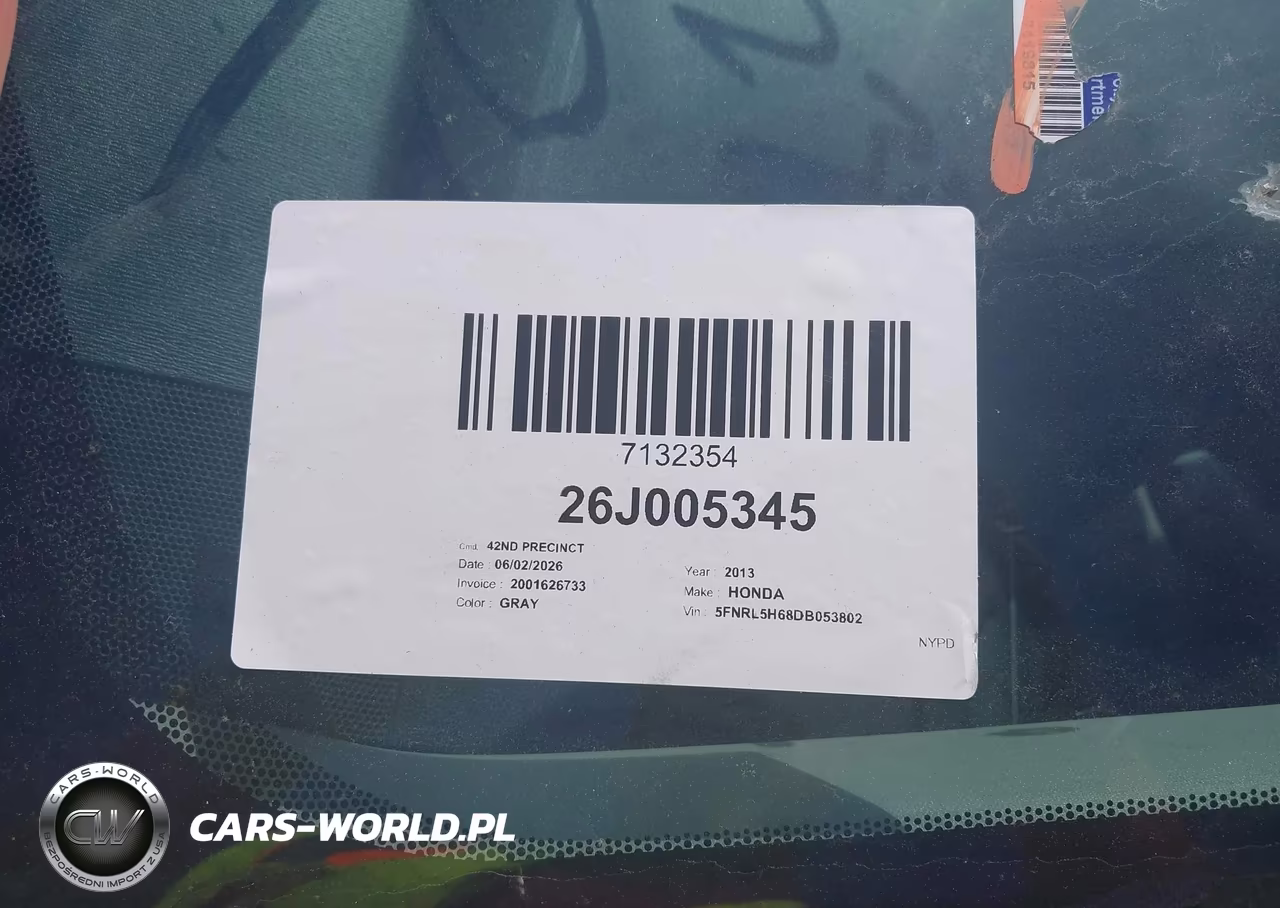 2013 Honda Odyssey Ex-L VIN:5FNRL5H68DB053802 - 18