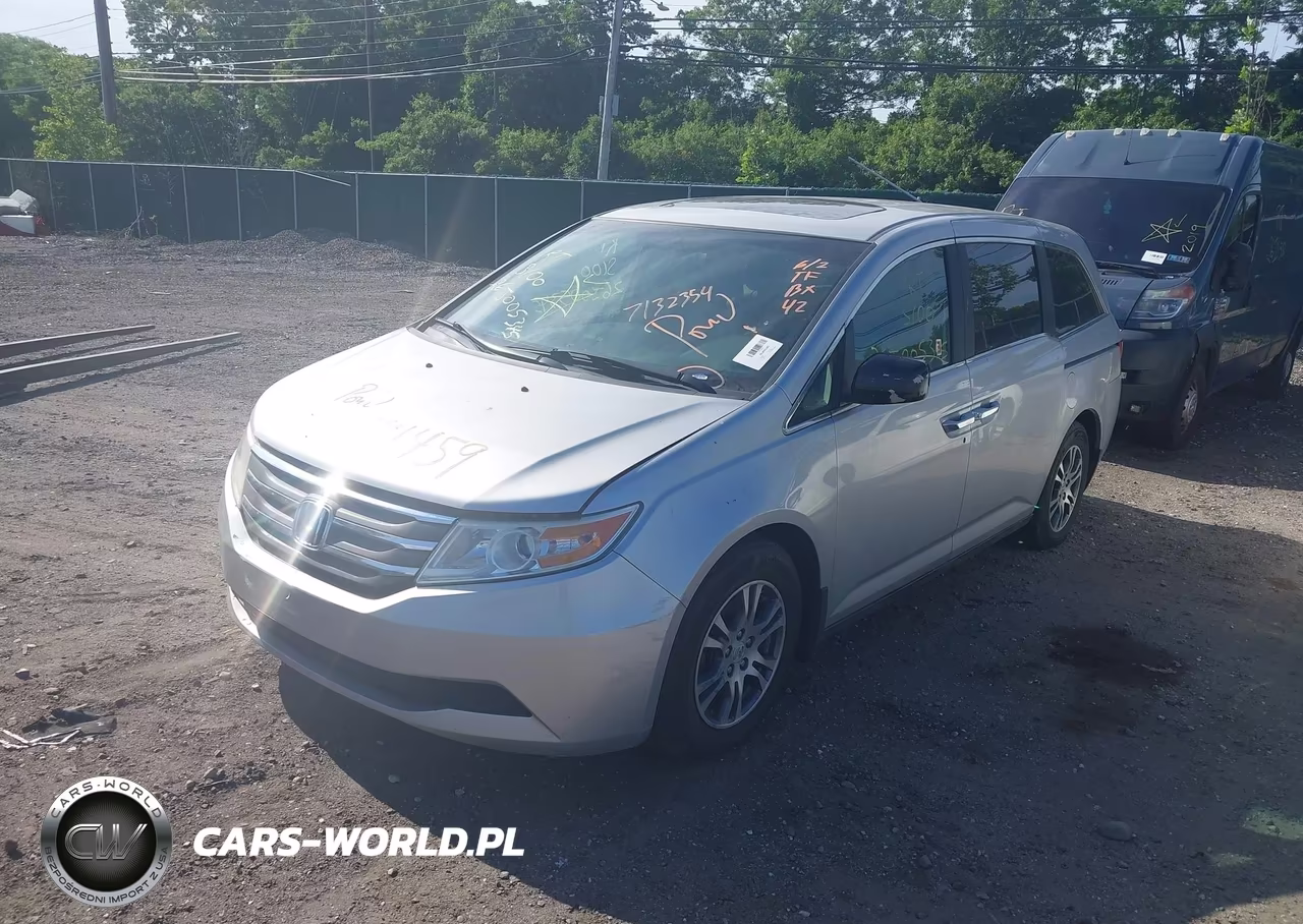 2013 Honda Odyssey Ex-L VIN:5FNRL5H68DB053802 - 2