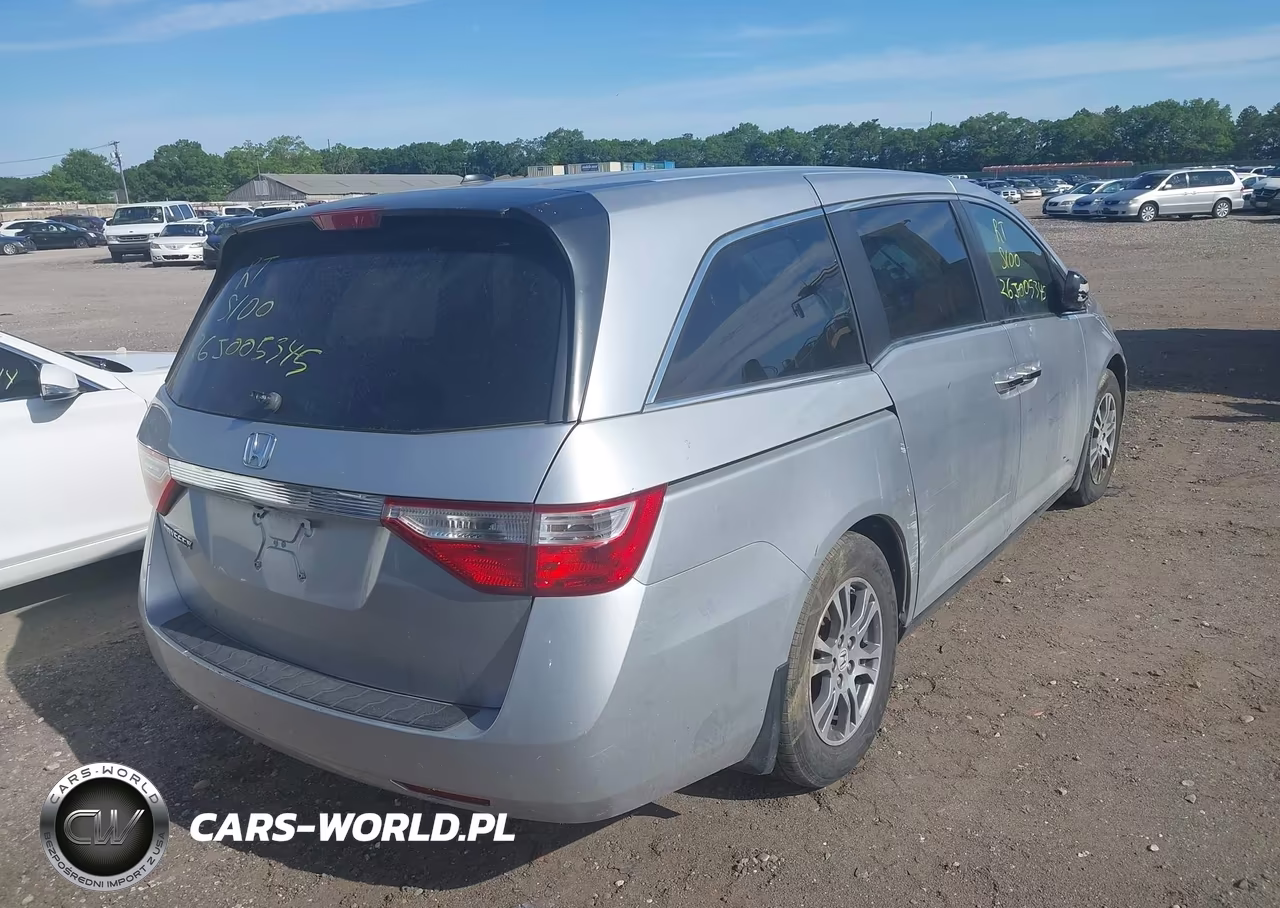 2013 Honda Odyssey Ex-L VIN:5FNRL5H68DB053802 - 4