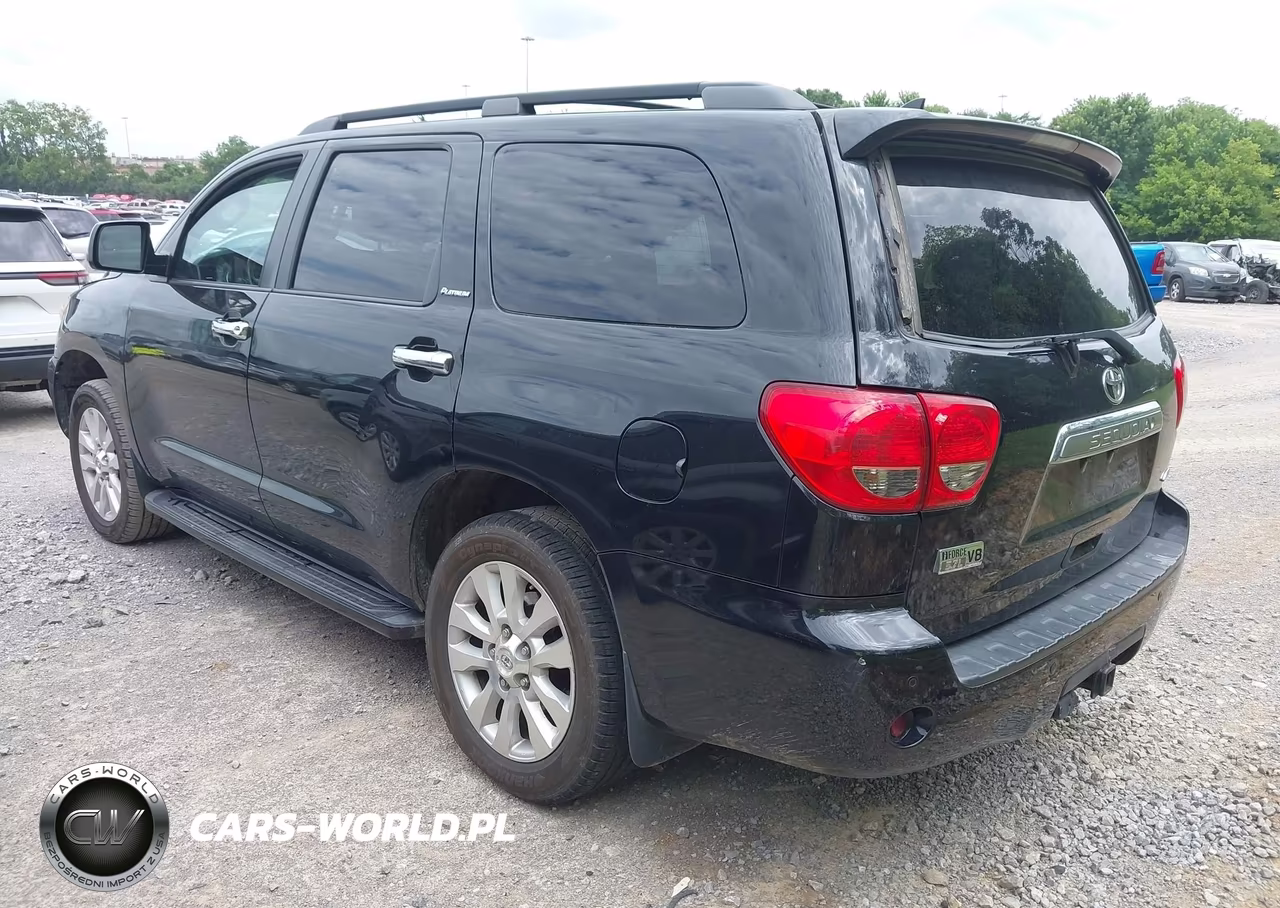 2012 Toyota Sequoia Platinum 5.7L V8 VIN:5TDDW5G14CS067570 - 3