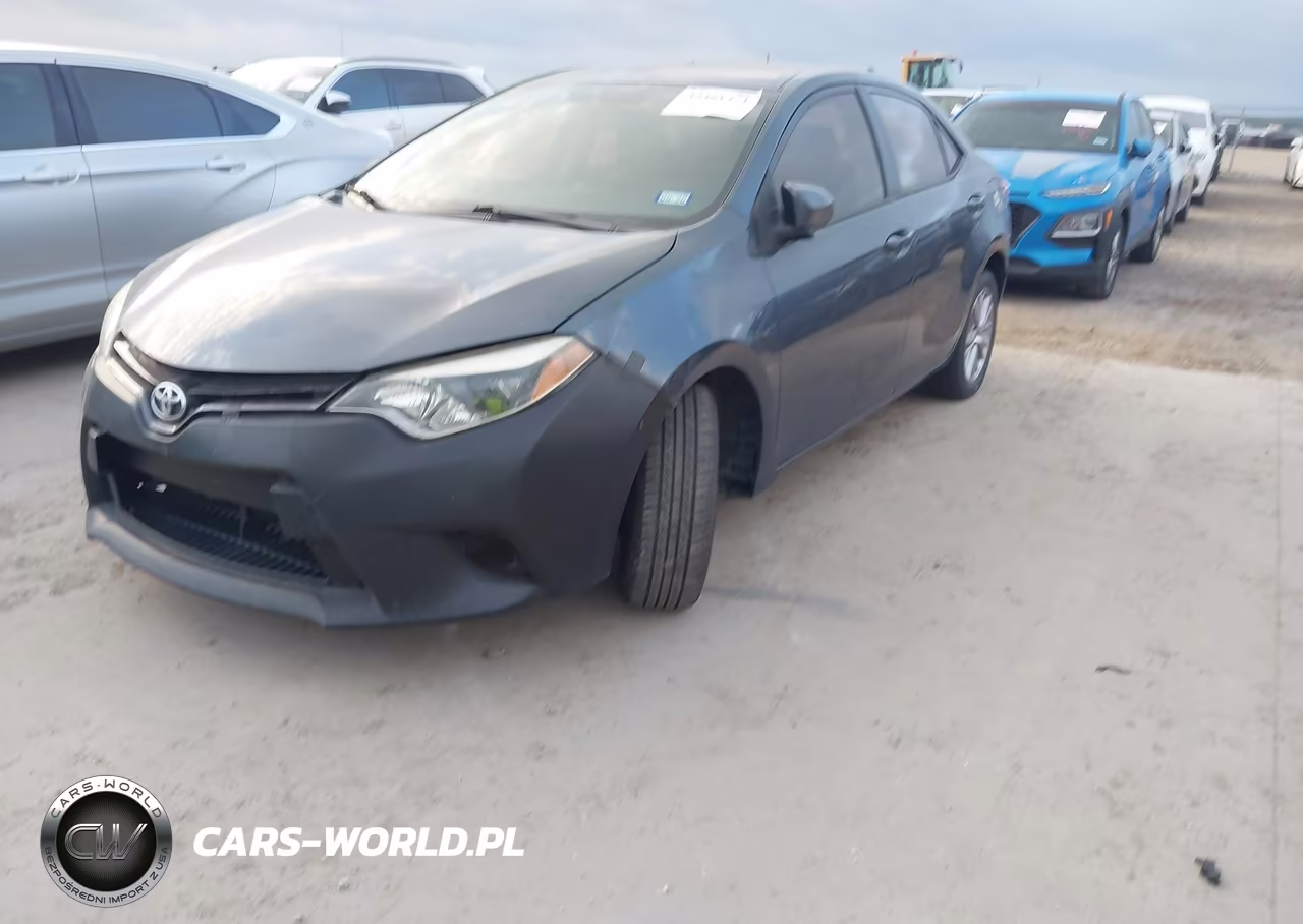 2015 Toyota Corolla Le Plus VIN:5YFBURHE6FP310864 - 2