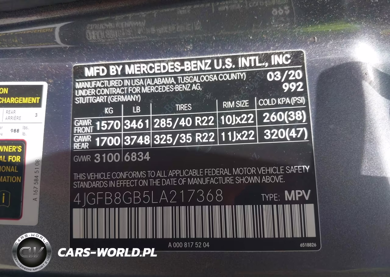 2020 Mercedes-Benz Gle 580 4Matic VIN:4JGFB8GB5LA217368 - 9