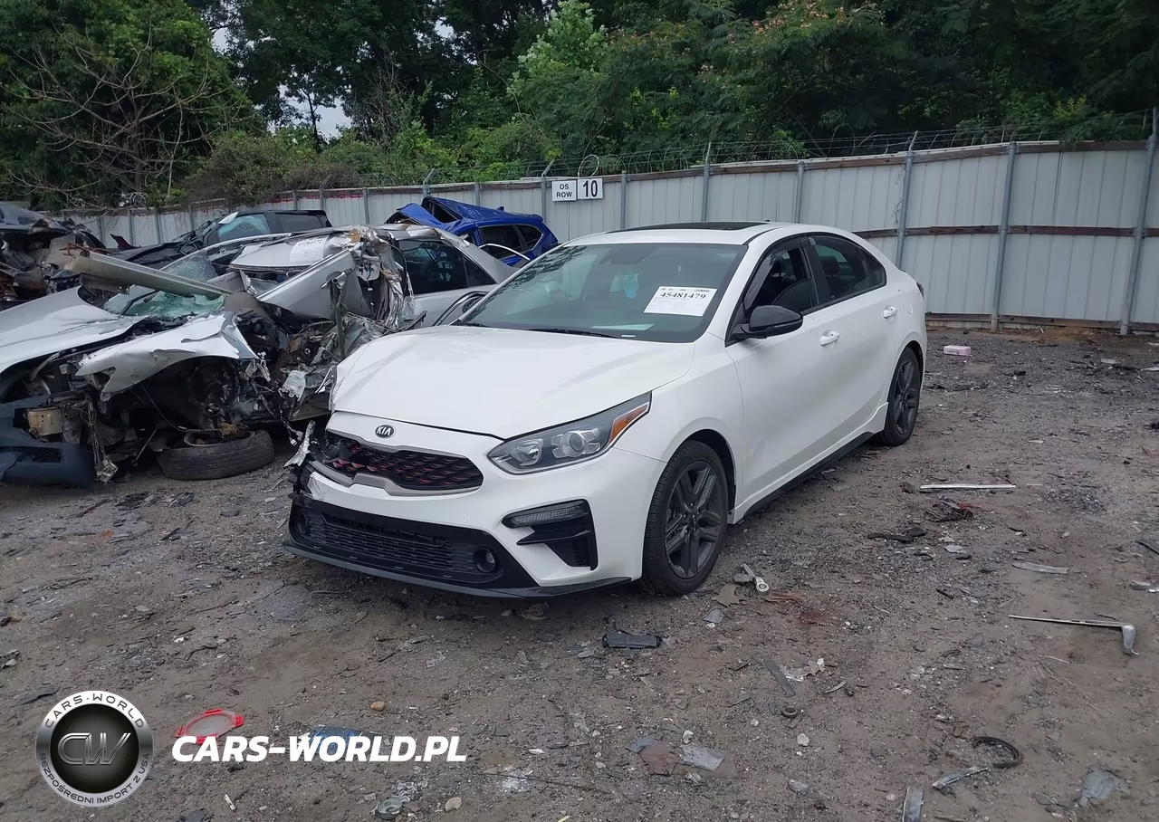 2021 Kia Forte Gt-Line VIN:3KPF34ADXME278458 - 2