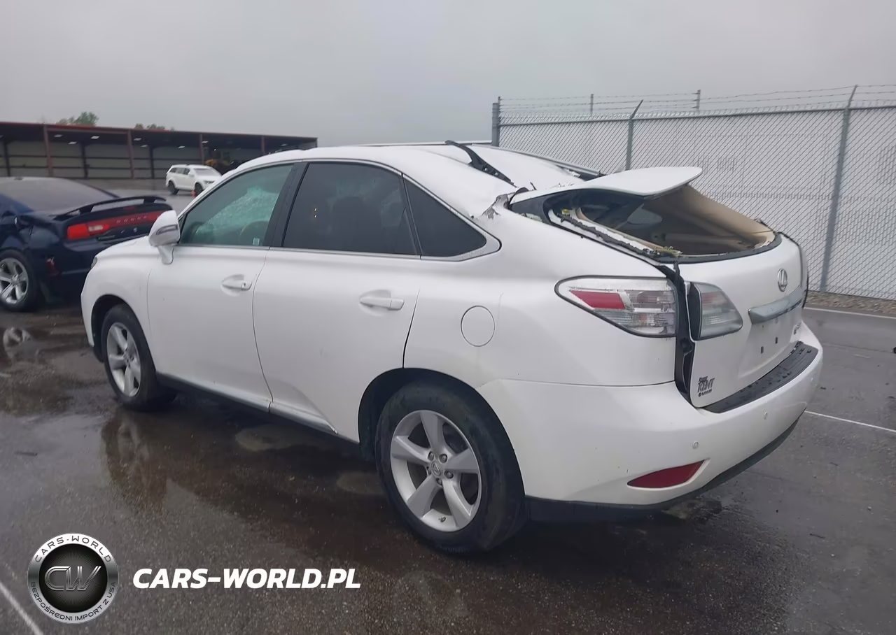 2012 Lexus Rx 350 VIN:2T2BK1BA0CC126010 - 3