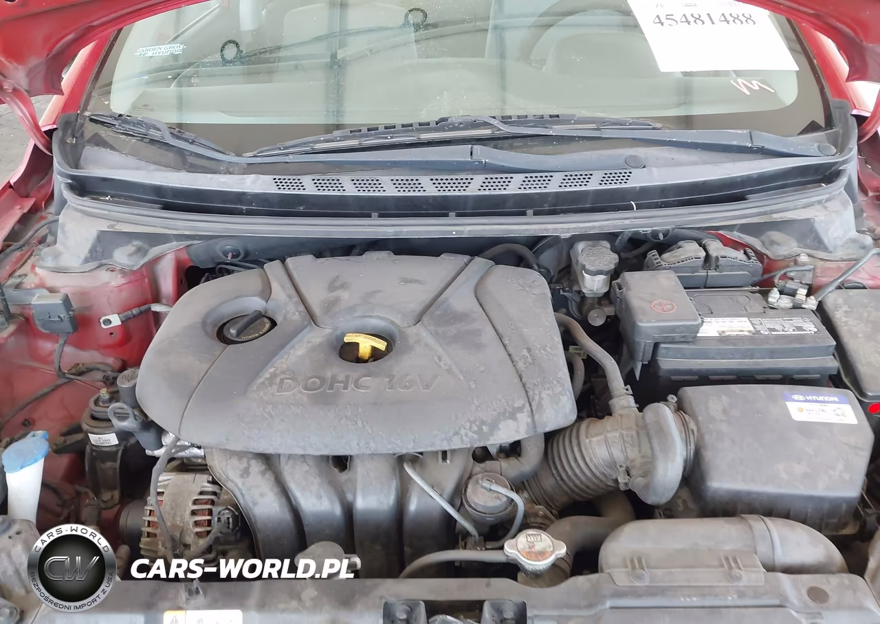2013 Hyundai Elantra Gls VIN:KMHDH4AEXDU945253 - 10