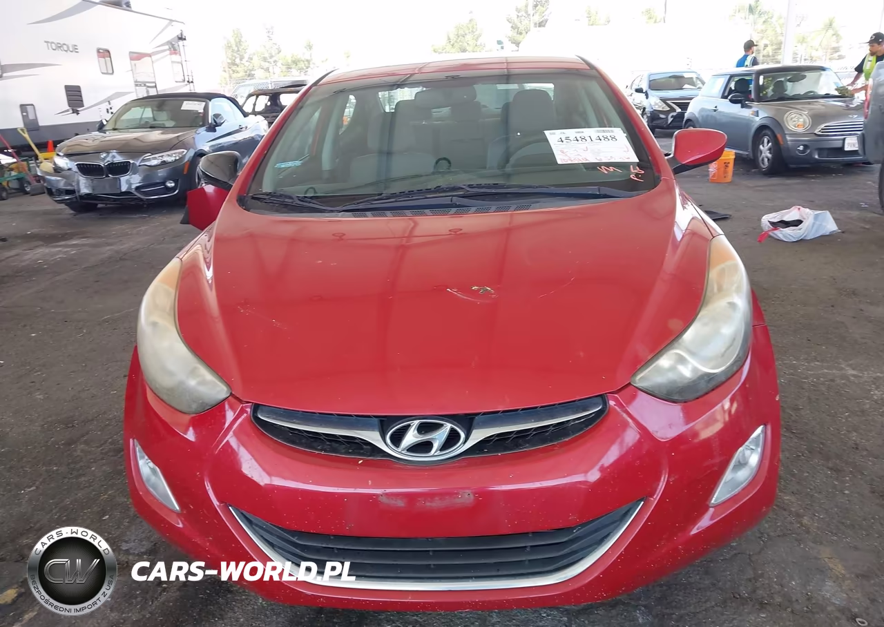 2013 Hyundai Elantra Gls VIN:KMHDH4AEXDU945253 - 13