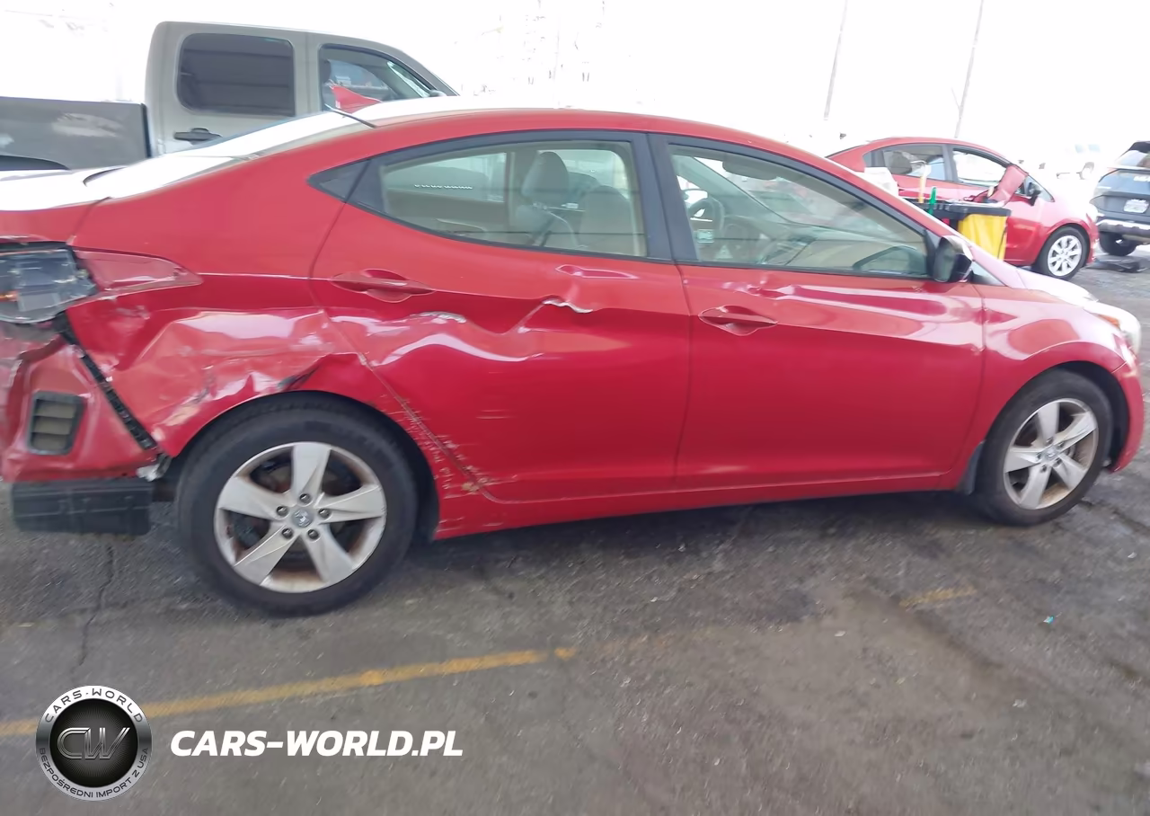 2013 Hyundai Elantra Gls VIN:KMHDH4AEXDU945253 - 14