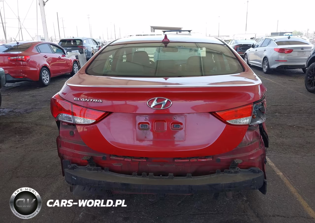 2013 Hyundai Elantra Gls VIN:KMHDH4AEXDU945253 - 17