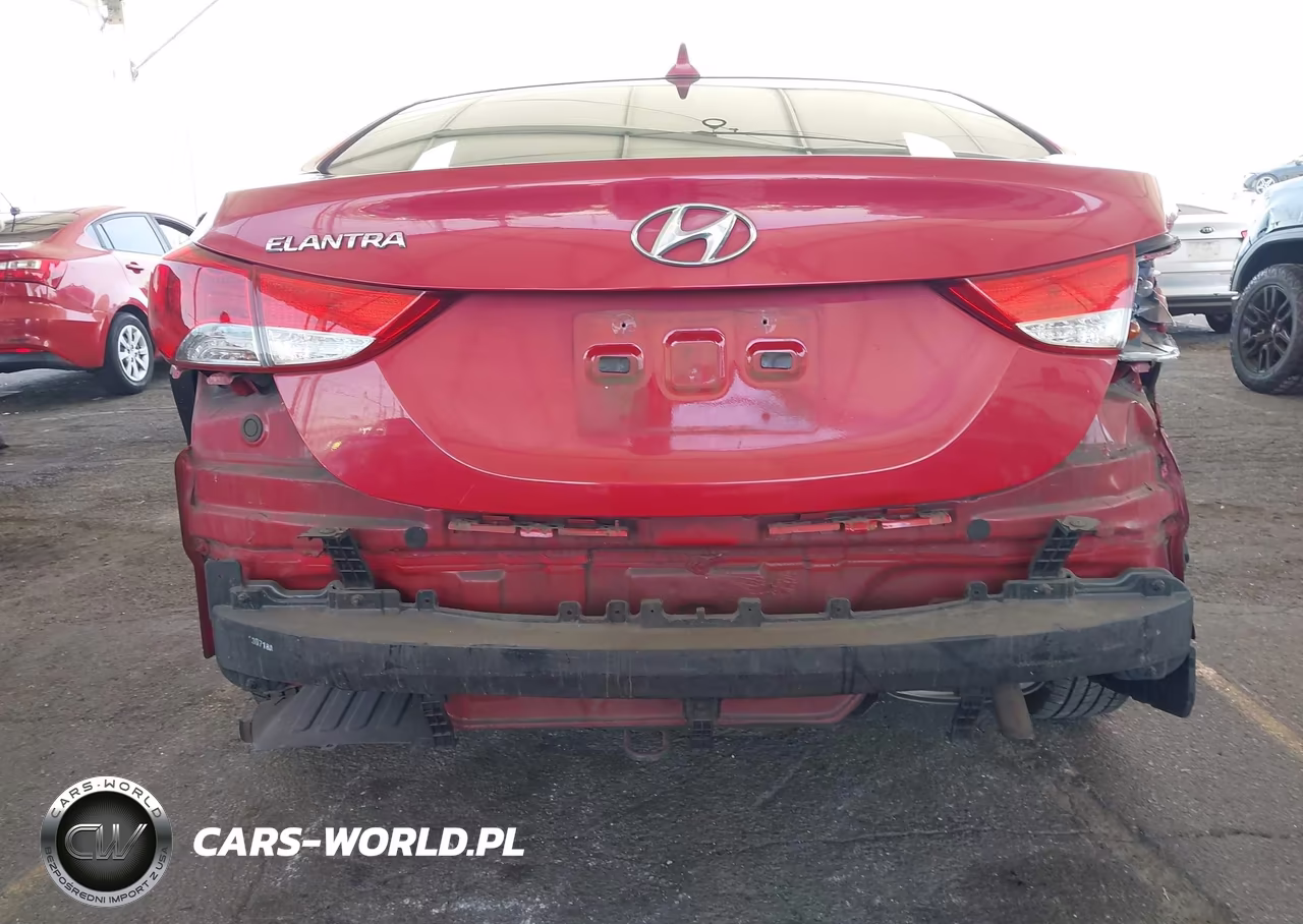 2013 Hyundai Elantra Gls VIN:KMHDH4AEXDU945253 - 6