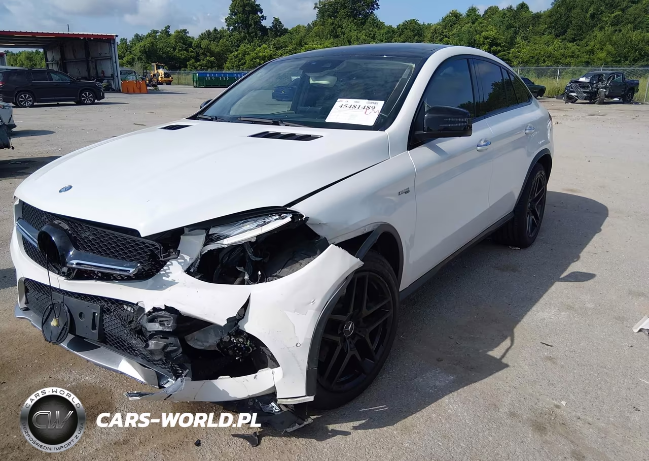 2017 Mercedes-Benz Amg Gle 43 Coupe 4Matic VIN:4JGED6EB9HA060965 - 2
