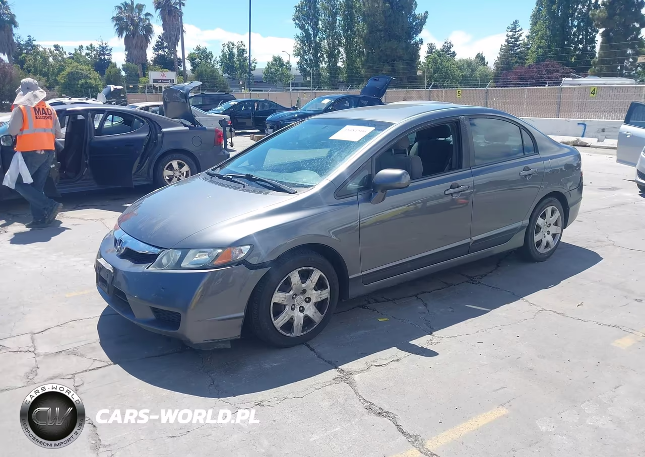 2010 Honda Civic Lx VIN:2HGFA1F5XAH330307 - 2