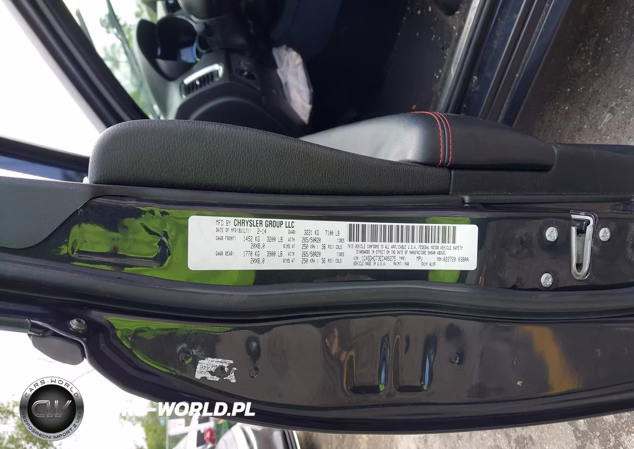 2014 Dodge Durango R-T VIN:1C4SDHCT3EC405275 - 9