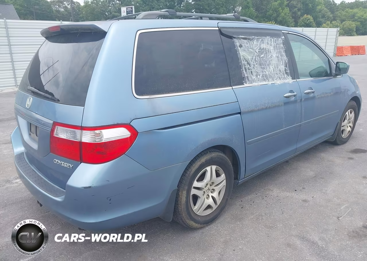 2005 Honda Odyssey Ex-L VIN:5FNRL38665B090577 - 4