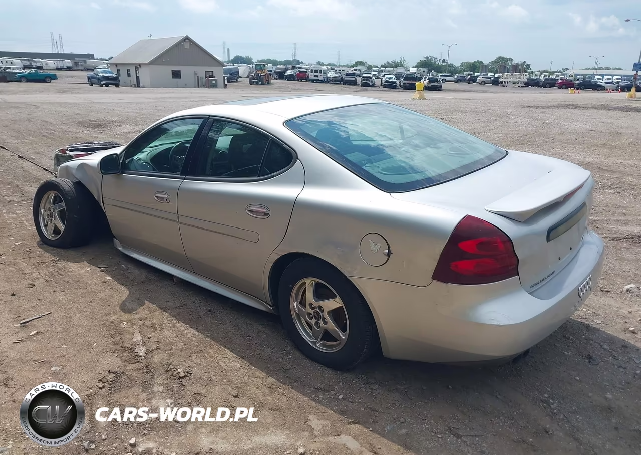 2004 Pontiac Grand Prix Gt2 VIN:2G2WS522841275226 - 3