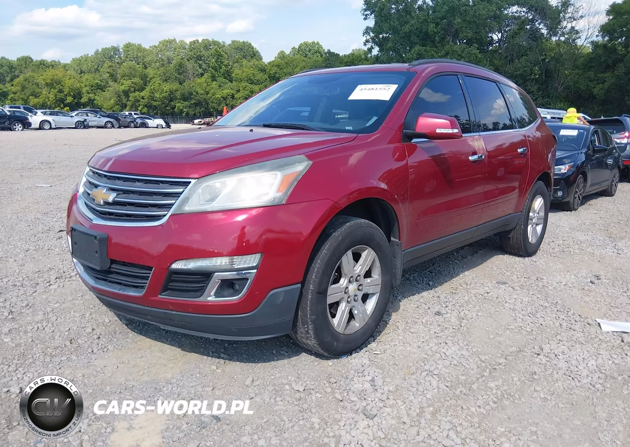 2014 Chevrolet Traverse Lt VIN:1GNKRGKDXEJ142985 - 2