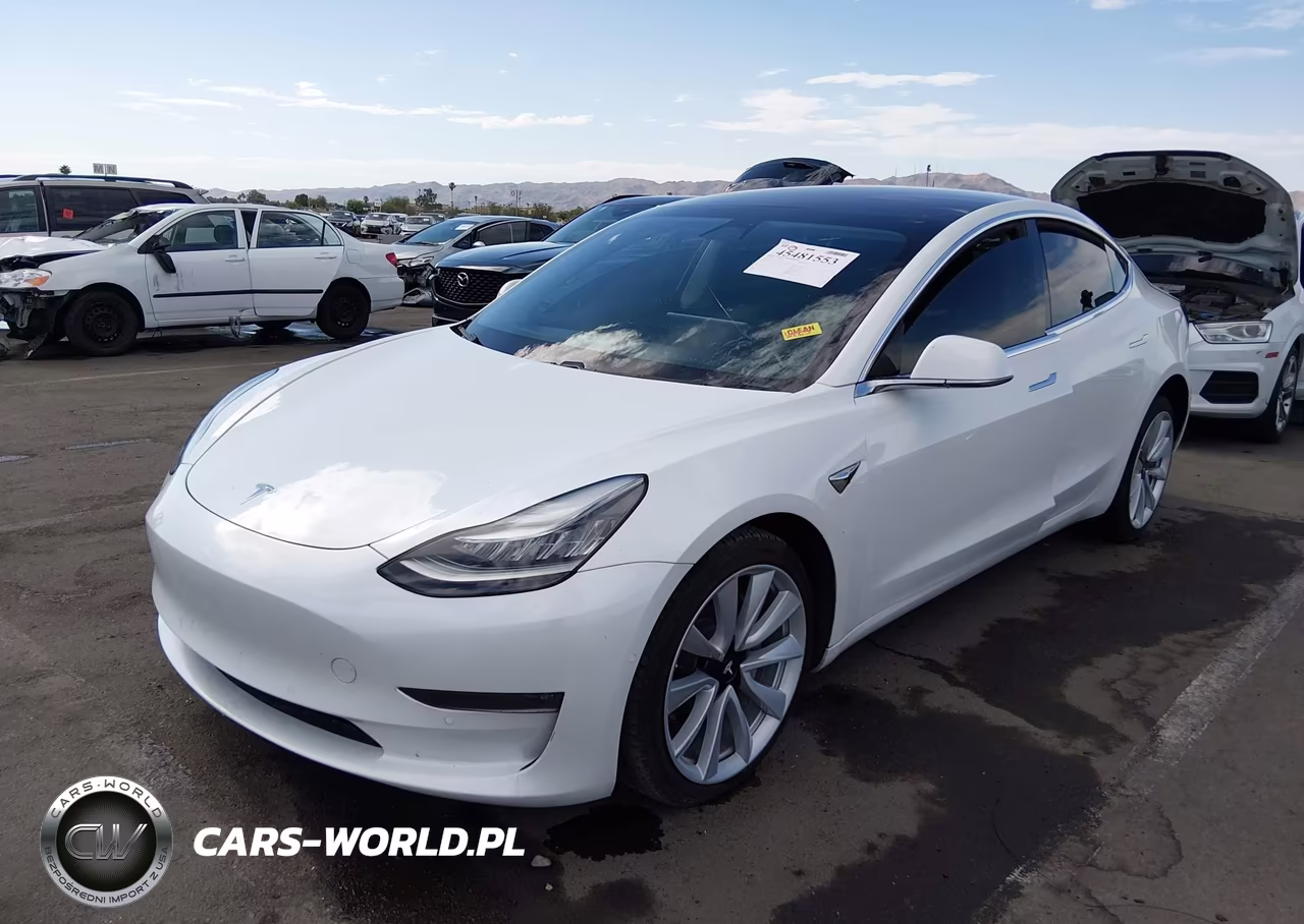 2019 Tesla Model 3 Long Range-Mid Range-Standard Range-Standard Range Plus VIN:5YJ3E1EA2KF301489 - 2