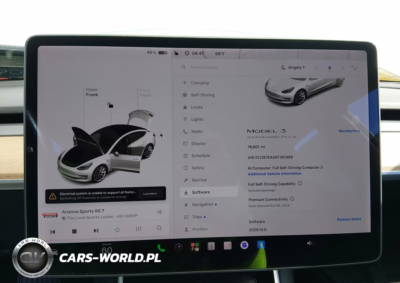 2019 Tesla Model 3 Long Range-Mid Range-Standard Range-Standard Range Plus VIN:5YJ3E1EA2KF301489 - 7