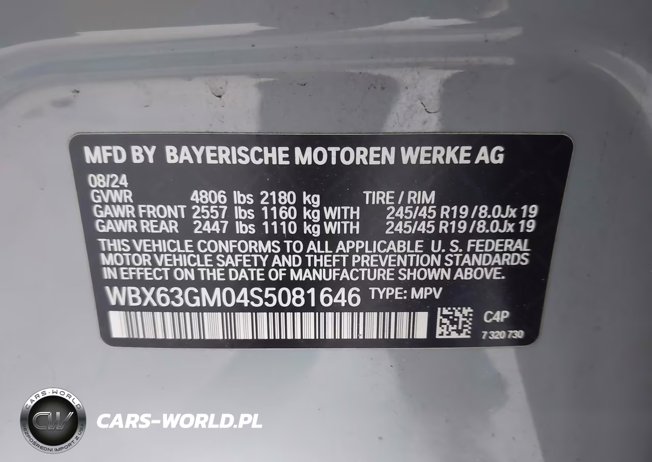 2025 BMW X2 xDrive28I VIN:WBX63GM04S5081646 - 9