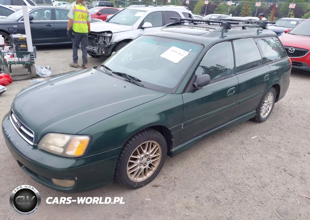 2001 Subaru Legacy Gt VIN:4S3BH645117311276 - 2