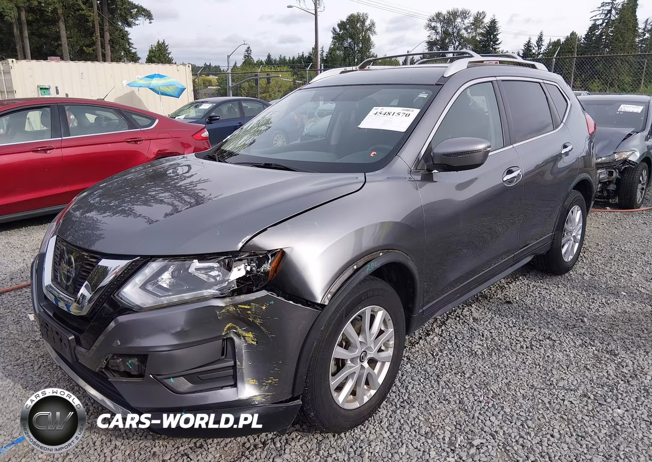 2017 Nissan Rogue Sv VIN:KNMAT2MV9HP579506 - 2