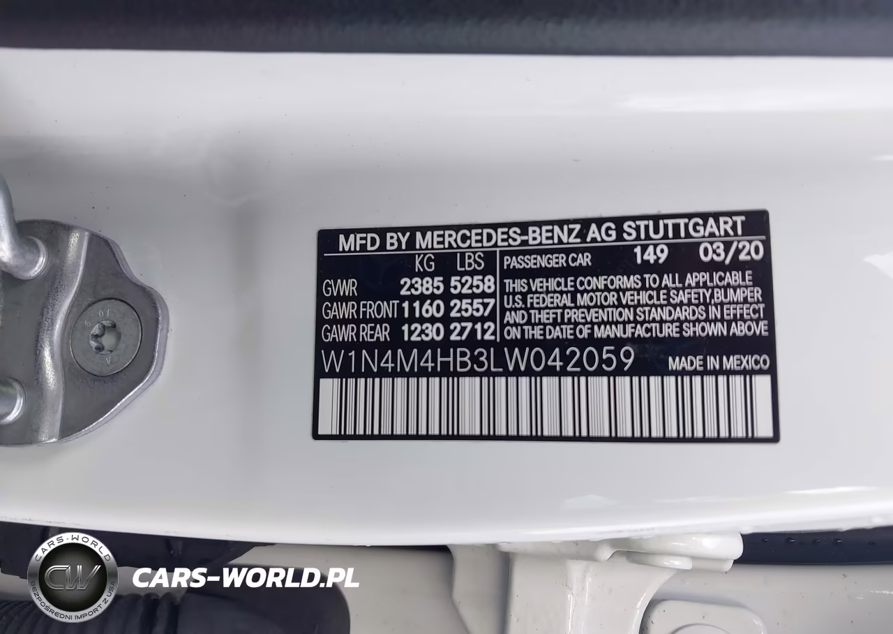 2020 Mercedes-Benz Glb 250 4Matic VIN:W1N4M4HB3LW042059 - 9