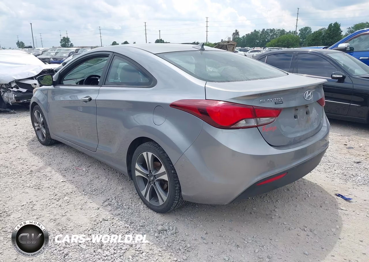 2014 Hyundai Elantra VIN:KMHDH6AH3EU028310 - 3