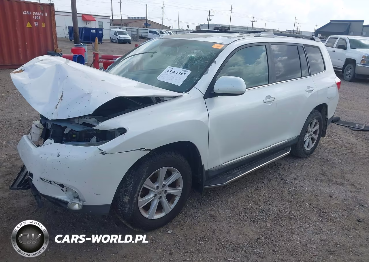 2013 Toyota Highlander Se V6 VIN:5TDZK3EH8DS125980 - 2
