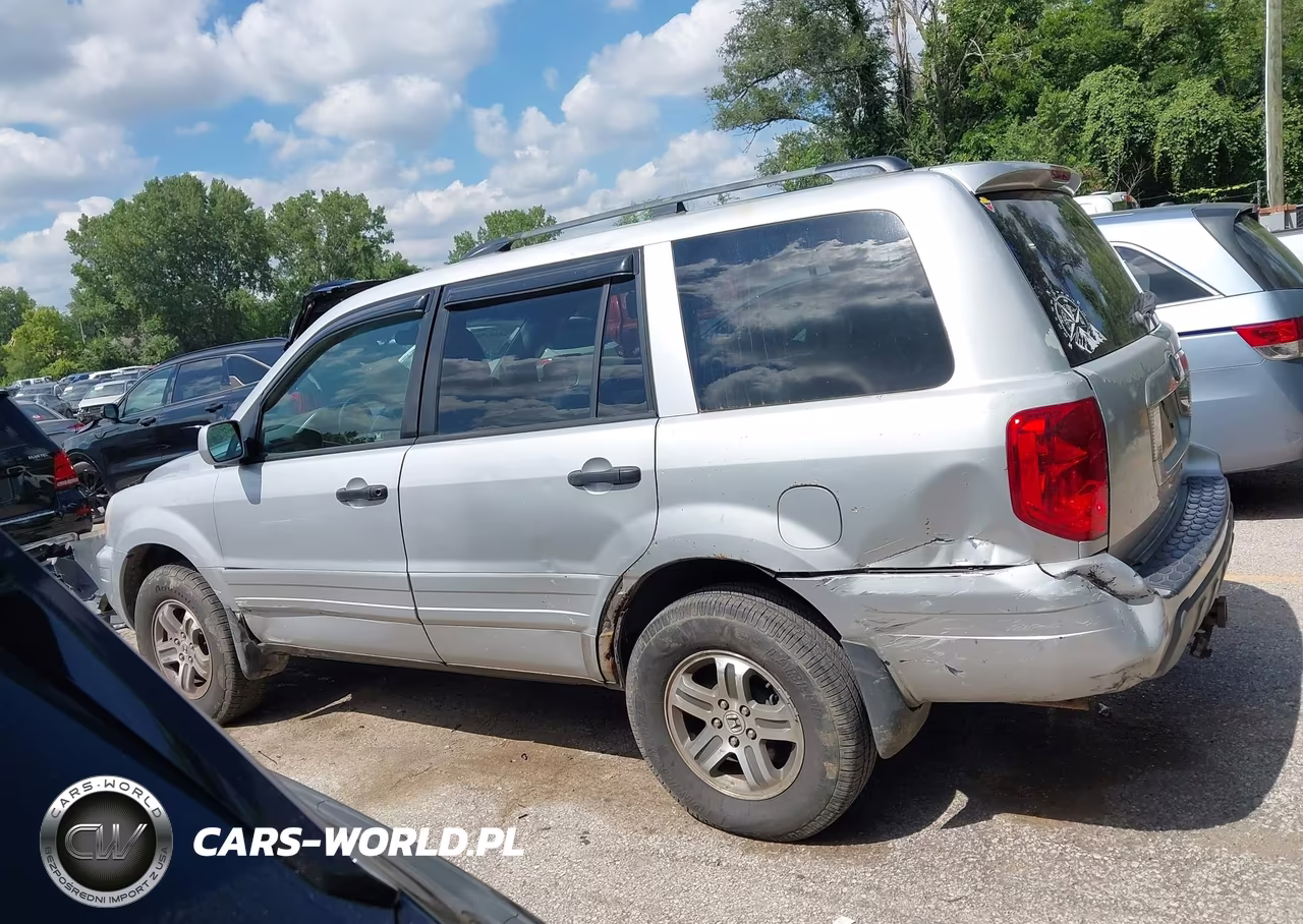 2004 Honda Pilot Ex-L VIN:2HKYF18514H502435 - 15
