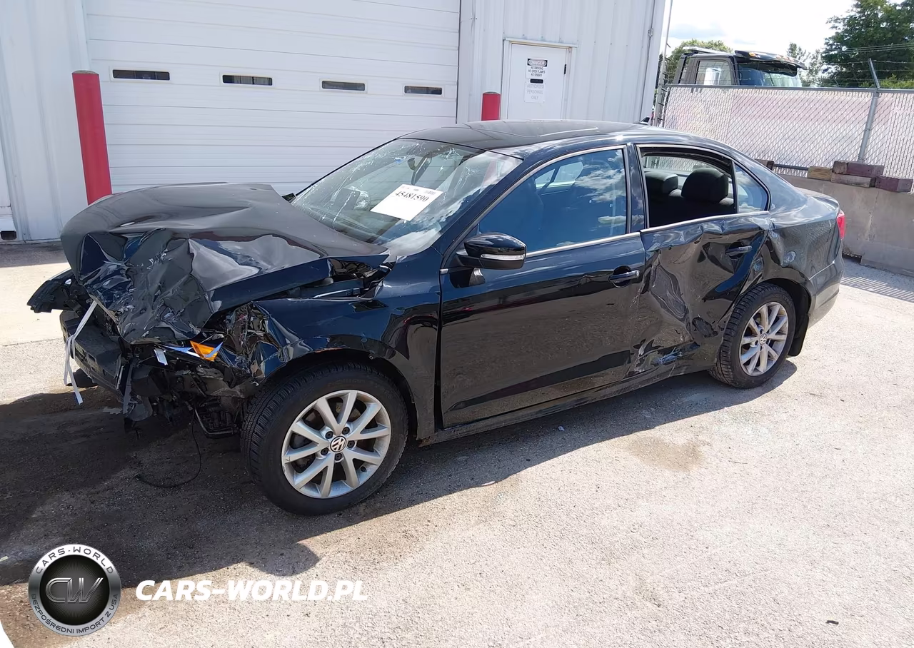 2012 Volkswagen Jetta 2.5L Se VIN:3VWDP7AJ9CM357933 - 2