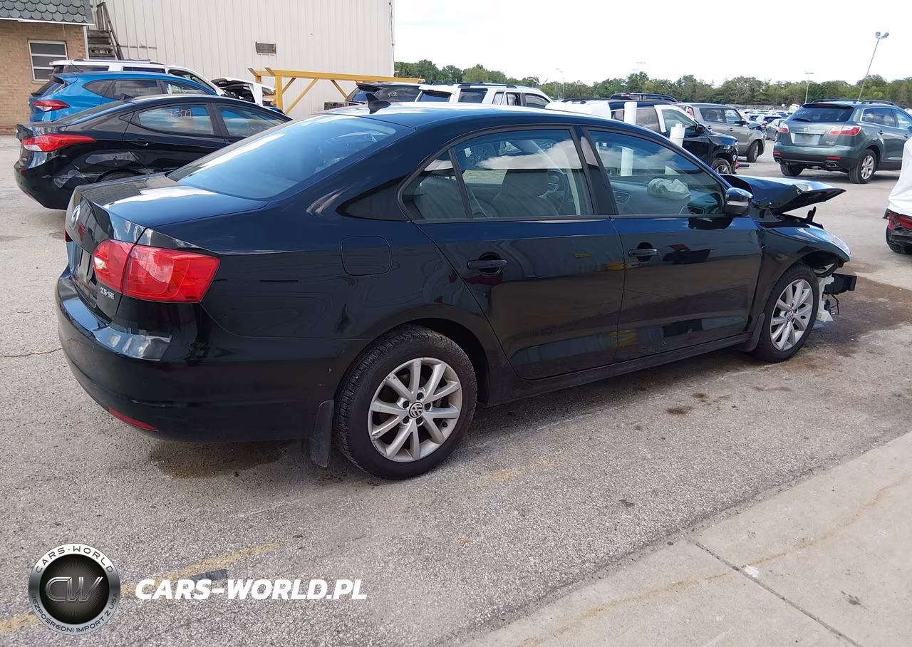 2012 Volkswagen Jetta 2.5L Se VIN:3VWDP7AJ9CM357933 - 4