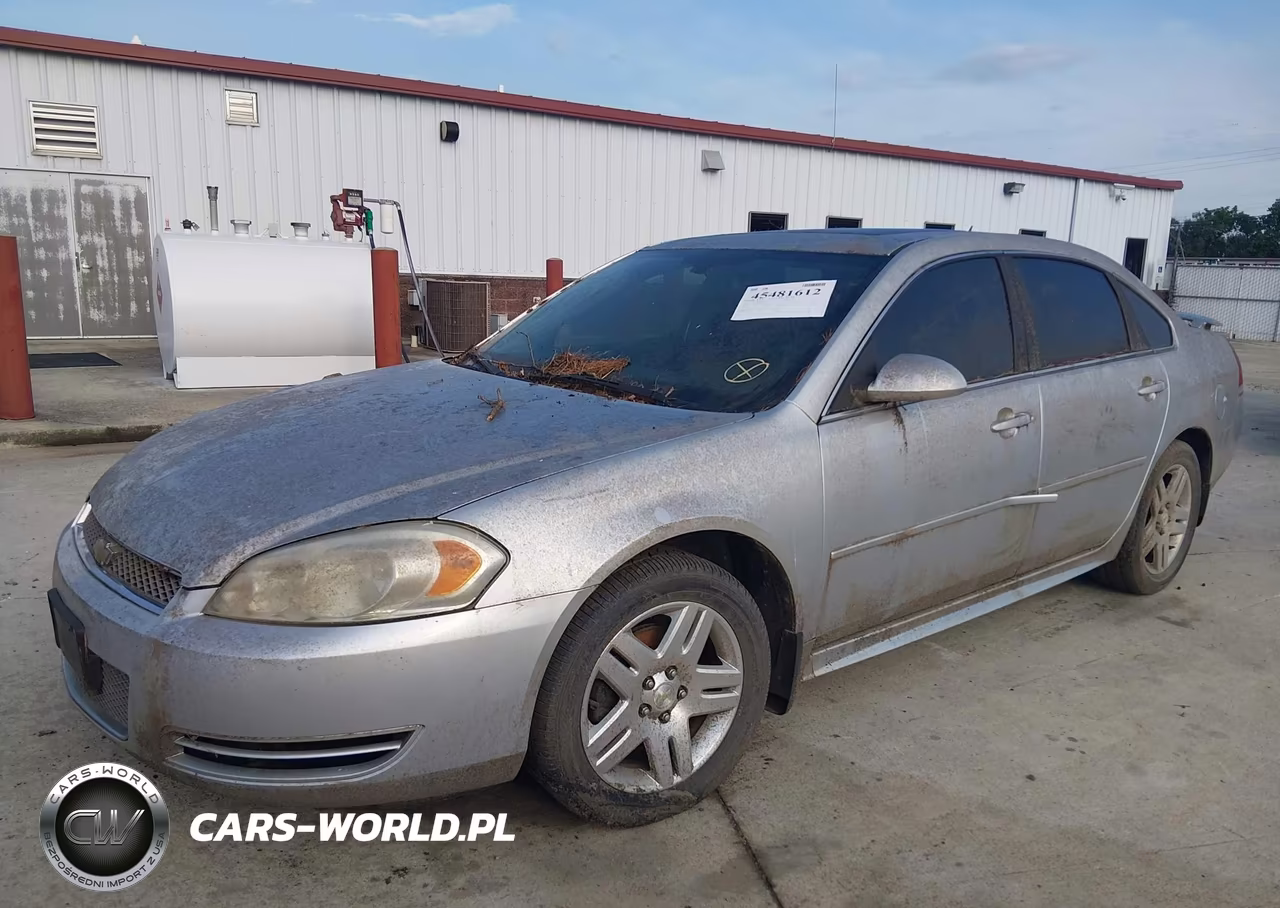 2012 Chevrolet Impala Lt VIN:2G1WG5E32C1275246 - 2