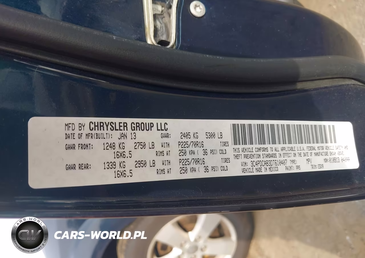 2013 Dodge Journey American Value Pkg VIN:3C4PDCAB3DT610407 - 9