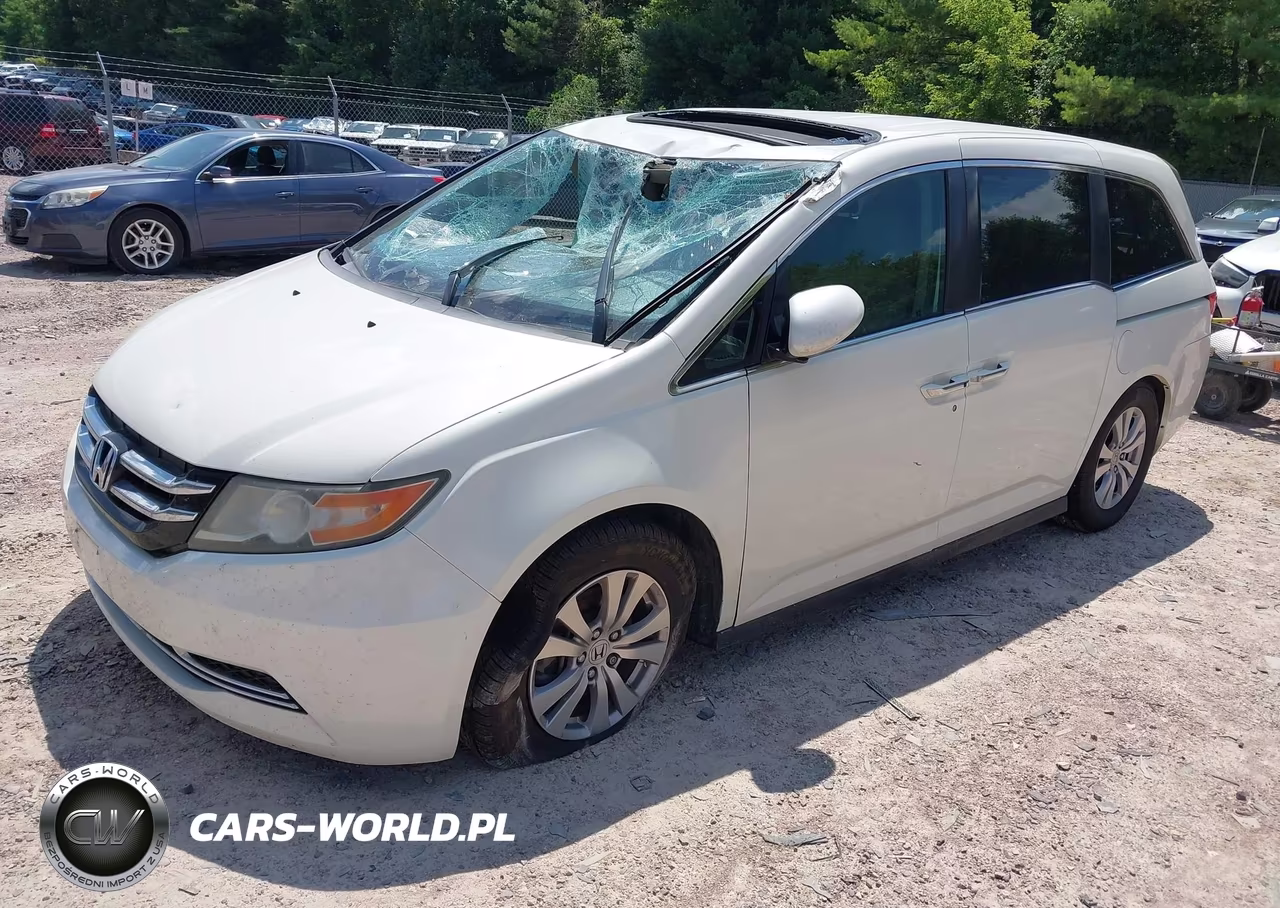 2016 Honda Odyssey Ex-L VIN:5FNRL5H60GB166390 - 2