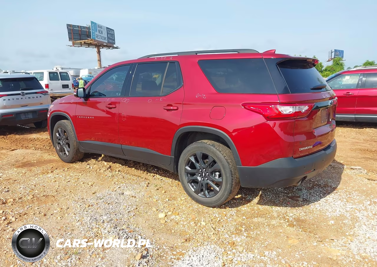 2020 Chevrolet Traverse Fwd Rs VIN:1GNERJKW7LJ243023 - 3