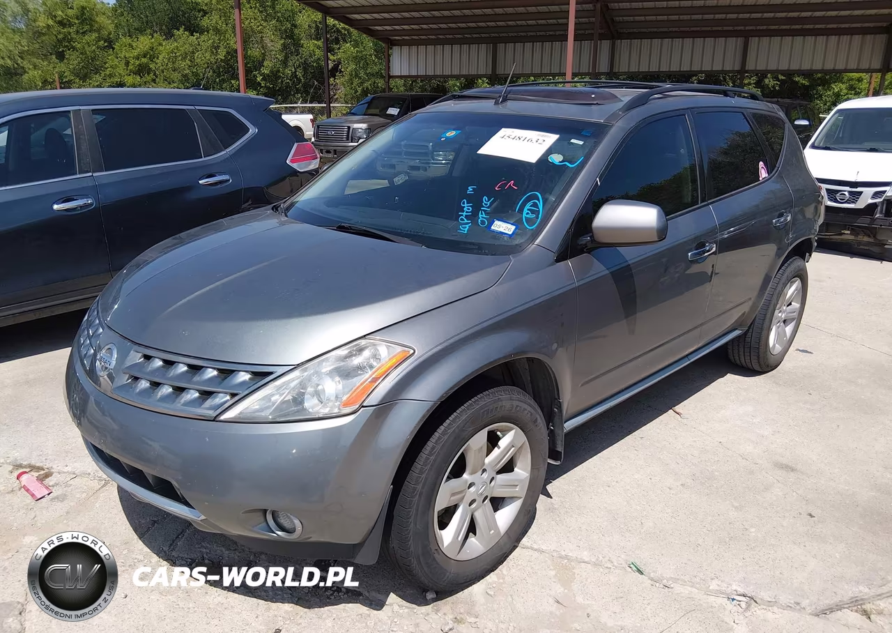 2007 Nissan Murano Sl VIN:JN8AZ08T57W501776 - 2