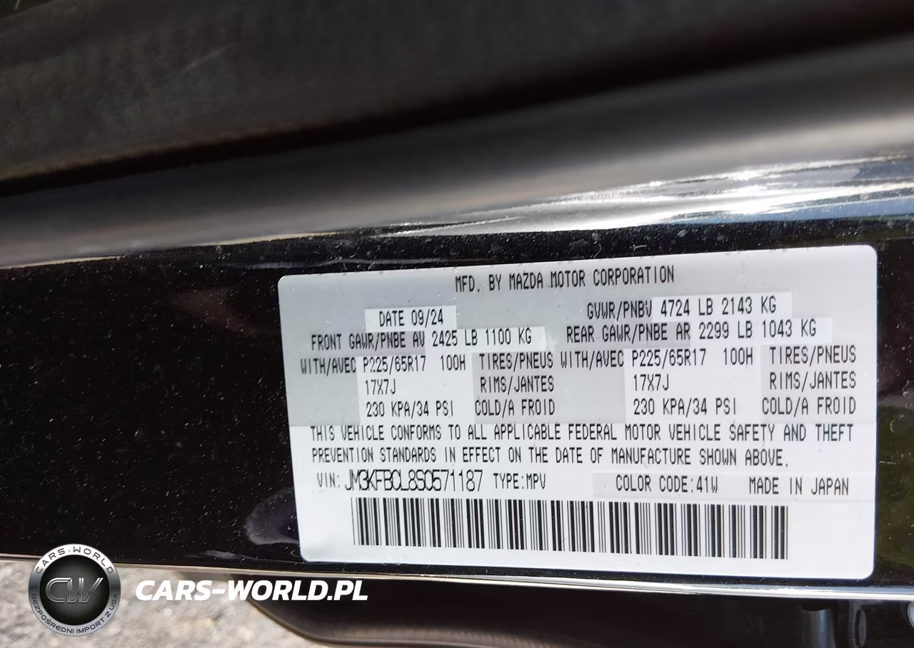 2025 Mazda Cx-5 2.5 S Preferred VIN:JM3KFBCL8S0571187 - 9