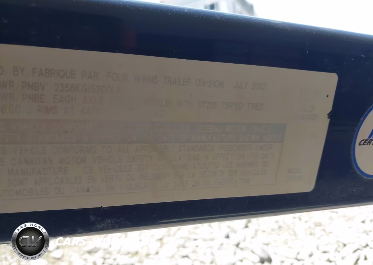 2003 Four Winns Boat And Trailer VIN:GFNMG044G203 - 13