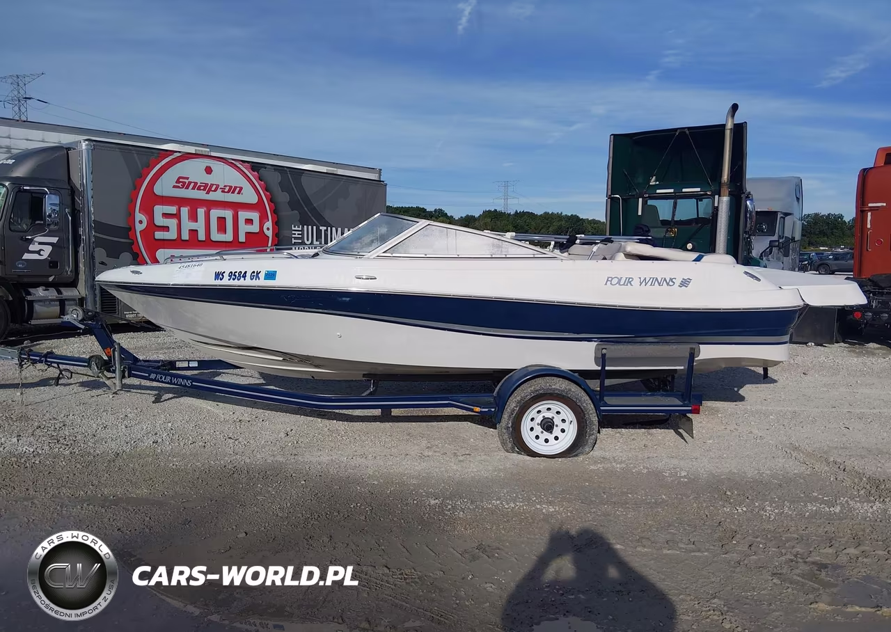 2003 Four Winns Boat And Trailer VIN:GFNMG044G203 - 18