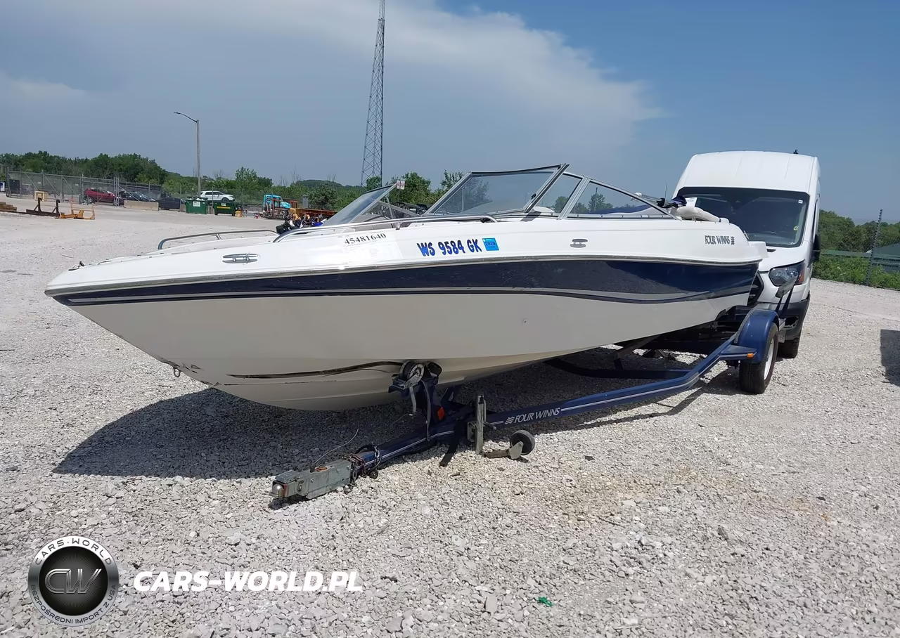 2003 Four Winns Boat And Trailer VIN:GFNMG044G203 - 2