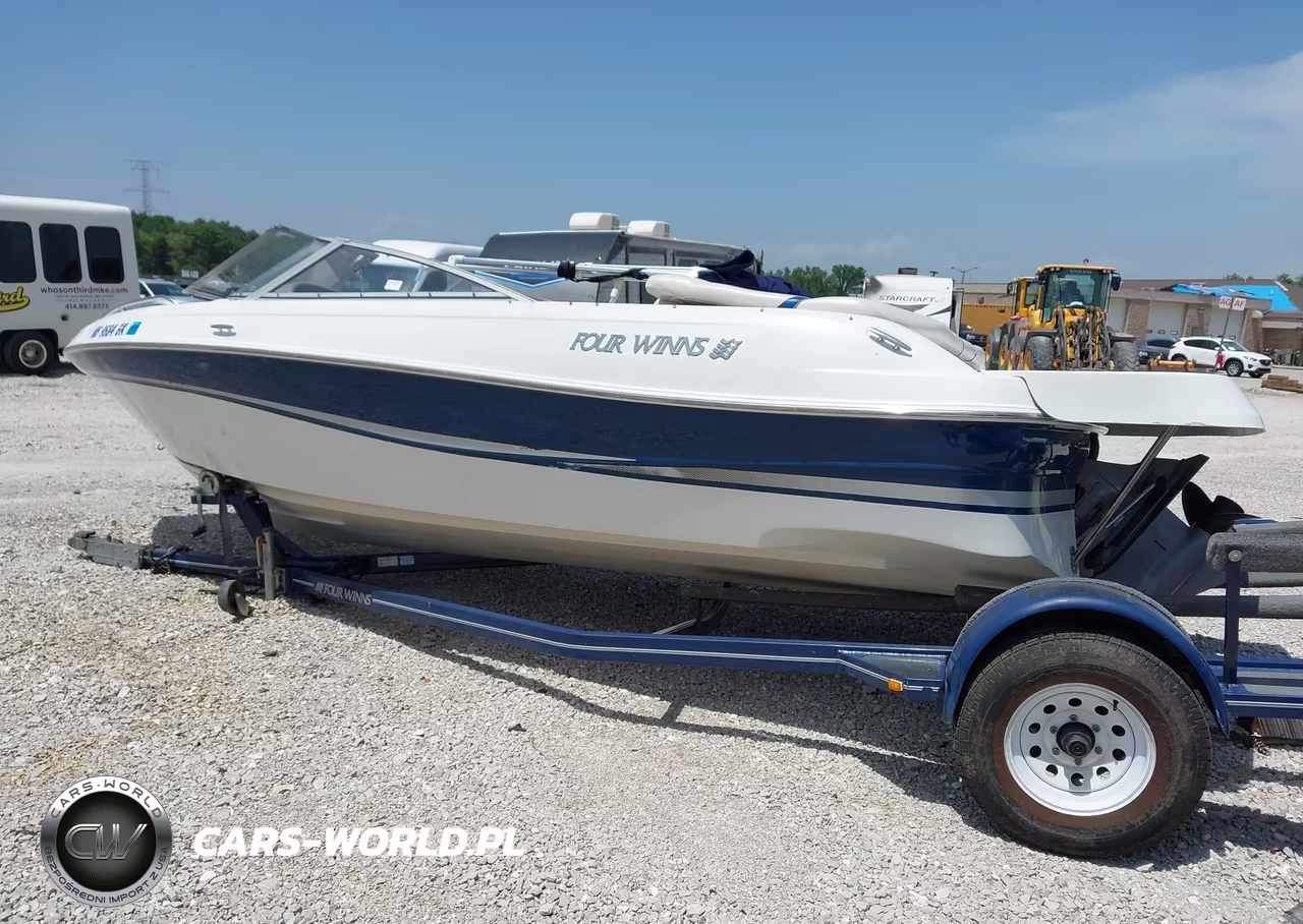 2003 Four Winns Boat And Trailer VIN:GFNMG044G203 - 3