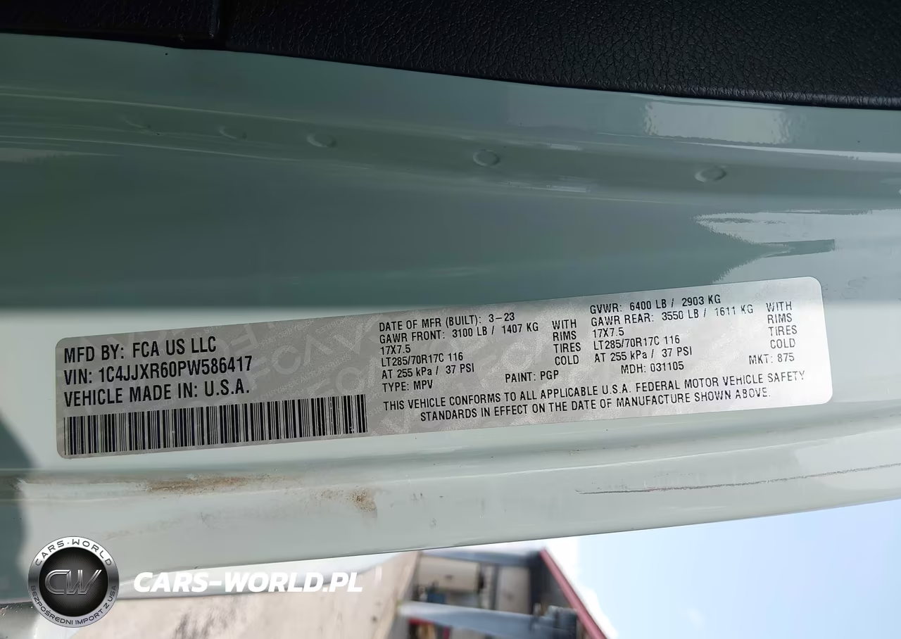 2023 Jeep Wrangler 4Xe Rubicon 4X4 VIN:1C4JJXR60PW586417 - 9