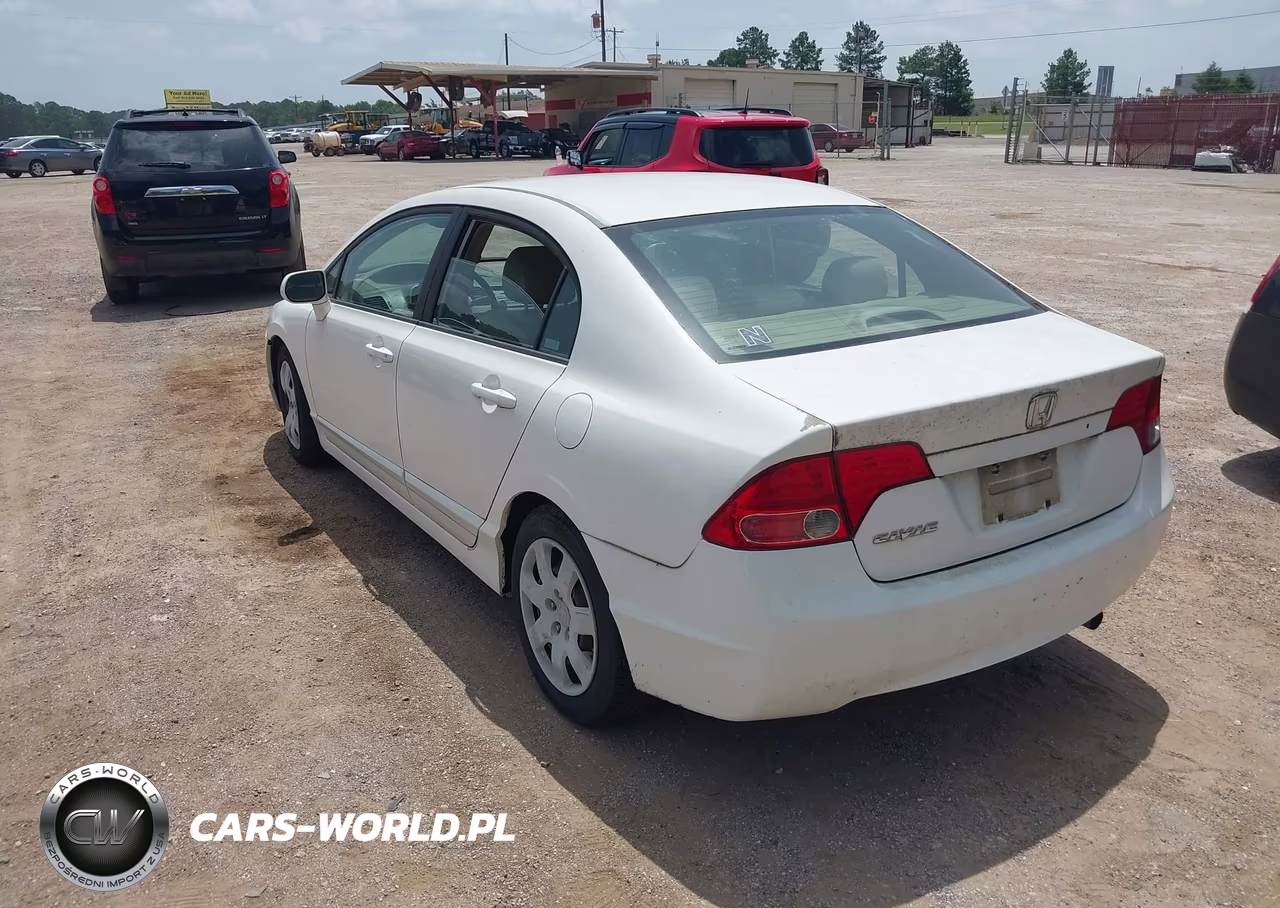 2008 Honda Civic Lx VIN:1HGFA16518L095017 - 3