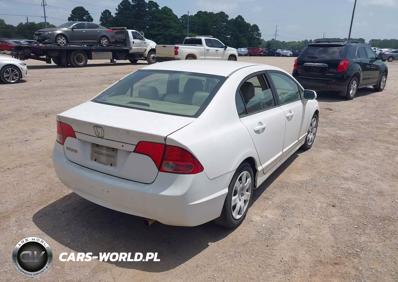 2008 Honda Civic Lx VIN:1HGFA16518L095017 - 4